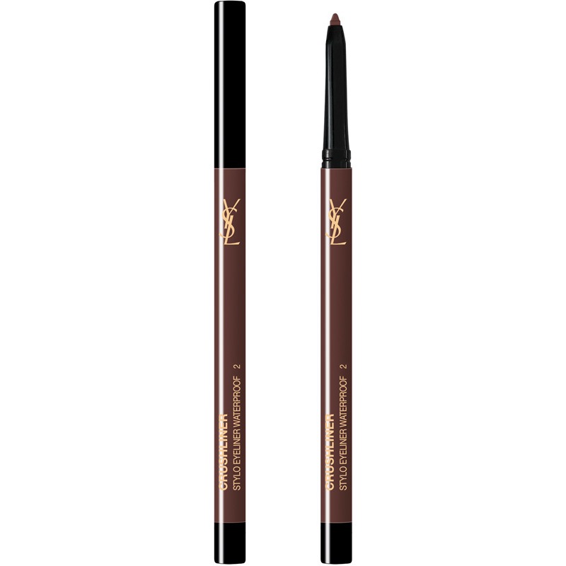 YSL Crushliner Stylo Waterproof 0,35 gr. – 2 Brun Universel fra Yves Saint Laurent