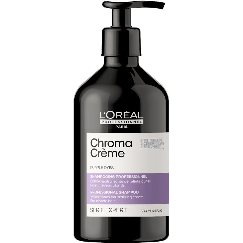 L'Oreal Pro Serie Expert Chroma Creme Purple Shampoo 500 ml fra LOreal Professionnel