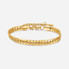 Køb Wheat Armbånd 18K Guldbelagt 6mm billigt online tilbud