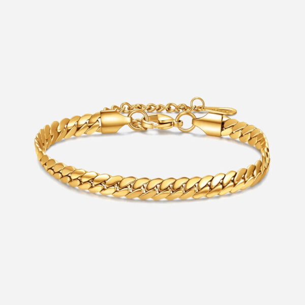 Køb Wheat Armbånd 18K Guldbelagt 6mm billigt online tilbud