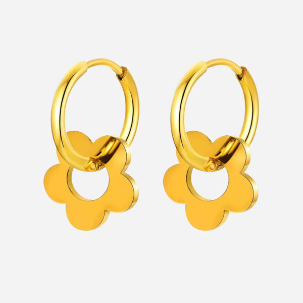 Køb Daisy Hoops 18K Guldbelagt billigt online tilbud