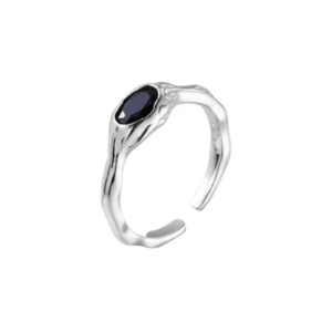 Køb Belphia Valentina Ring 925 Sterling Sølv - Justerbar / 925 Sterling Sølv billigt online tilbud