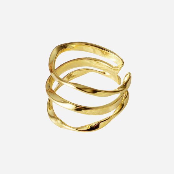 Køb Stacking Ring 18K Guldbelagt billigt online tilbud