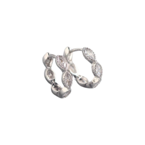 Køb Belphia Astrid Øreringe 925 Sterling Sølv 12 mm - One size / 925 Sterling Sølv billigt online tilbud