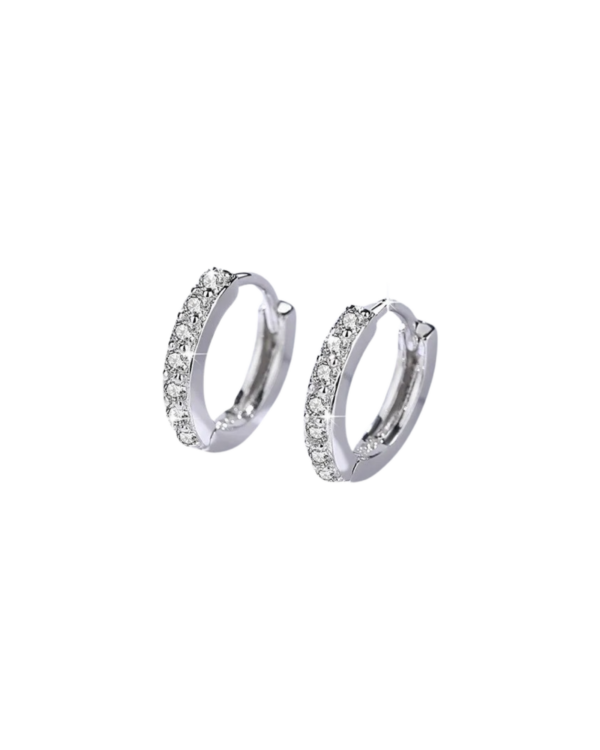 Køb Belphia Ariana øreringe 925 Sterling Sølv 8mm - 8 mm / 925 Sterling Sølv billigt online tilbud