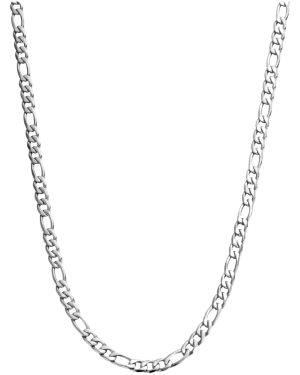 Køb Belphia Figaro Choker Halskæde Stainless Steel - 45 cm / Stainless Steel billigt online tilbud