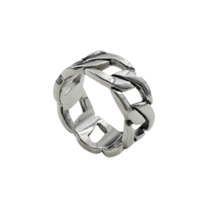 Køb Belphia Chain Ring Stainless Steel - 55 / Stainless Steel billigt online tilbud