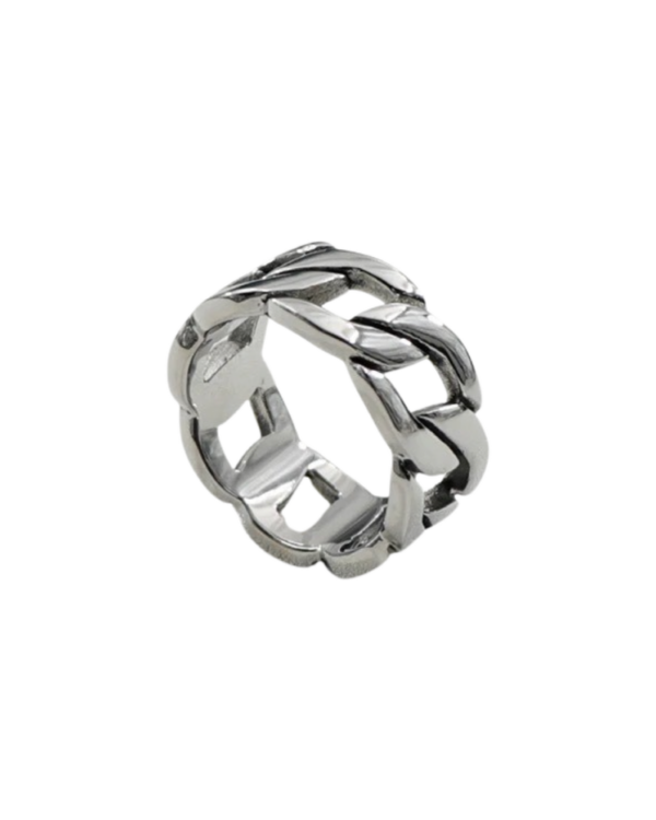 Køb Belphia Chain Ring Stainless Steel - 55 / Stainless Steel billigt online tilbud