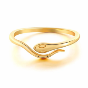 Køb Belphia Celestia Ring 925 Sterling Sølv 18K Guldbelagt - Justerbar / 925 Sterling Sølv 18K Guldbelagt billigt online tilbud