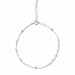 Køb Belphia Grace Armbånd 925 Sterling Sølv - 14 + 3 cm / 925 Sterling Sølv billigt online tilbud