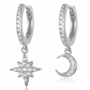 Køb Belphia Victoria Øreringe 925 Sterling Sølv - One size / 925 Sterling Sølv billigt online tilbud