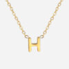 Køb Bogstav Halskæde 18K Guldbelagt billigt online tilbud