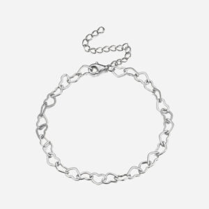 Køb Heart Armbånd 925 Sølv 4mm billigt online tilbud