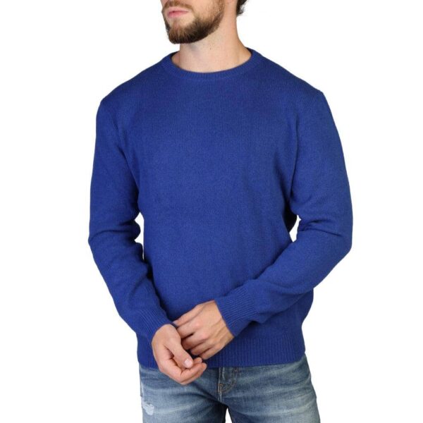 Køb 100% Cashmere C-NECK-M_560-BLUE billigt online tilbud