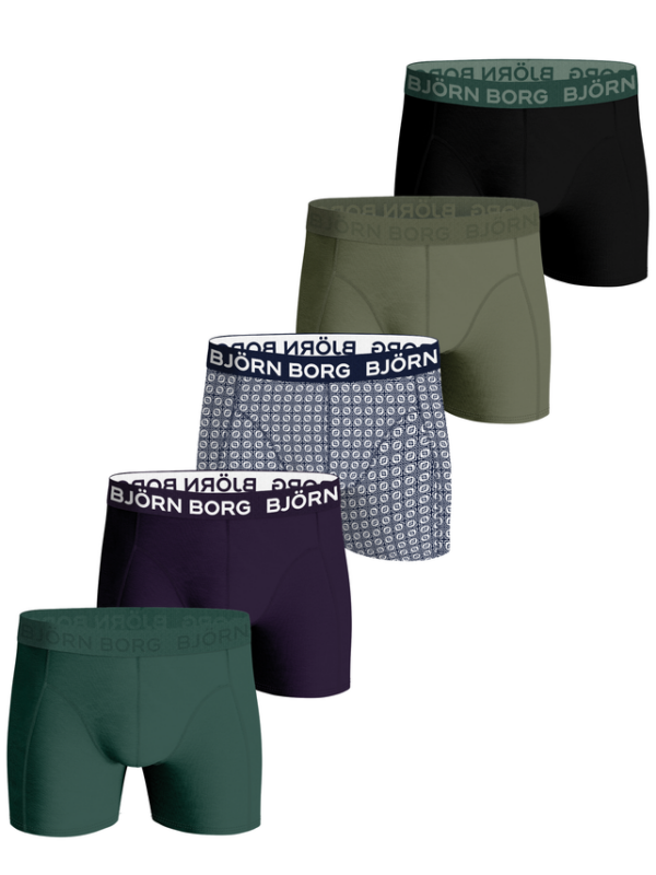 Køb COTTON STRETCH BOXER 5p