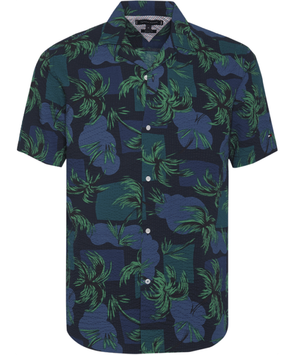 Køb PALM TREE PRINT SHIR billigt online tilbud