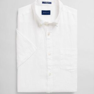 Køb THE LINEN SHIRT REG SS  BD CAP billigt online tilbud