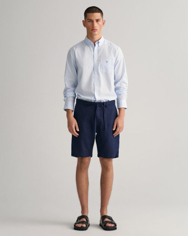 Køb D2. RELAXED LINEN DS SHORTS IN billigt online tilbud