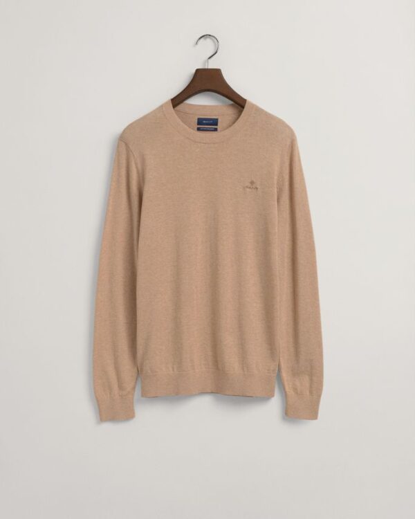 Køb COTTON CASHMERE C-NECK DENIM B billigt online tilbud