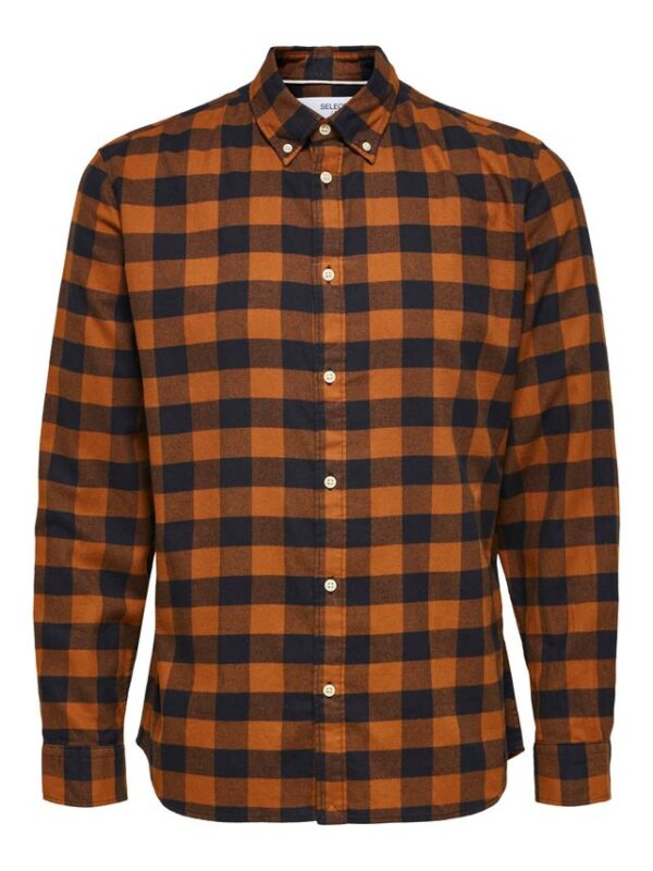 Køb SLHSLIMFLANNEL SHIRT LS W NOOS billigt online tilbud