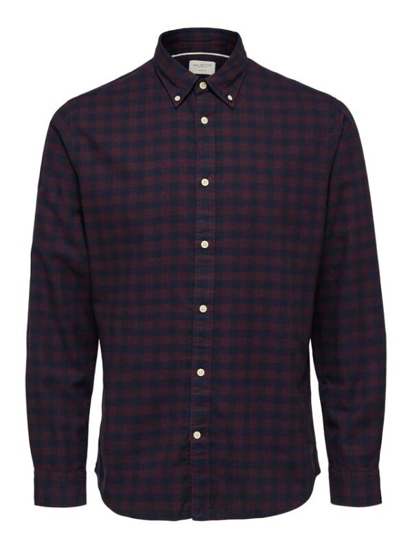 Køb SLHSLIMFLANNEL SHIRT LS W NOOS billigt online tilbud