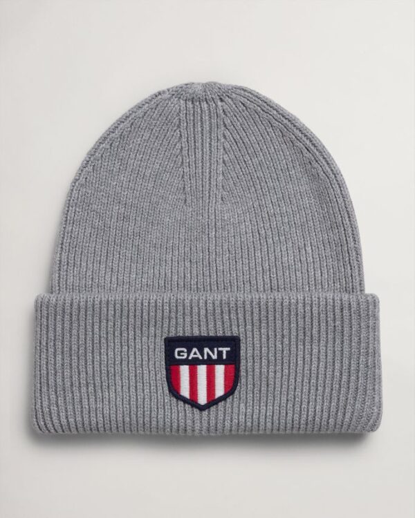 Køb D1. GANT RETRO SHIELD BEANIE E billigt online tilbud