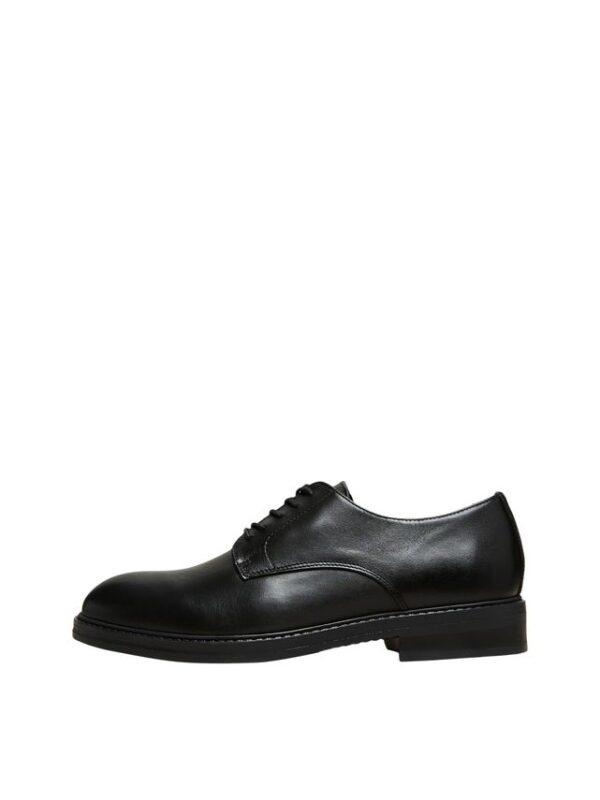 Køb SLHBLAKE LEATHER DERBY SHOE B NOOS billigt online tilbud