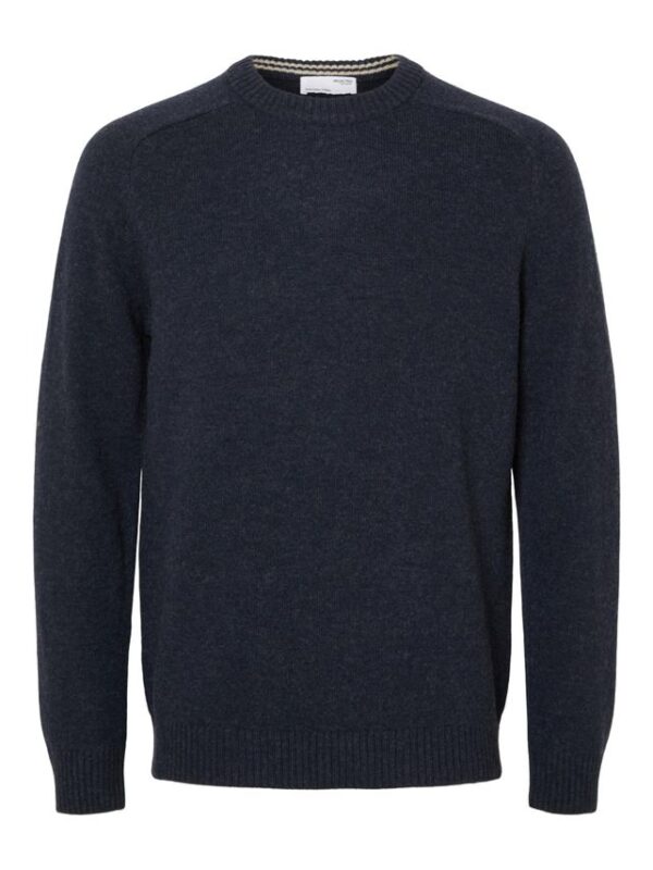 Køb SLHNEWCOBAN LAMBS WOOL CREW NECK W billigt online tilbud