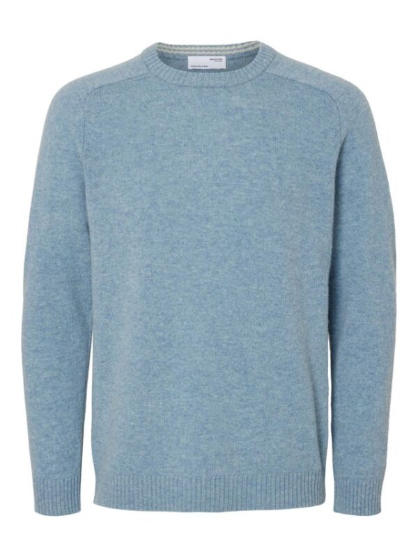 Køb SLHNEWCOBAN LAMBS WOOL CREW NECK W billigt online tilbud