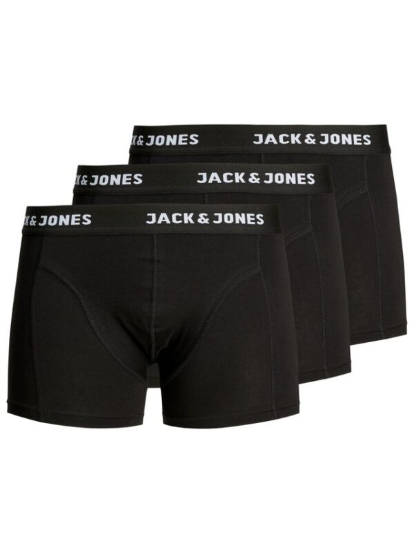 Køb JACANTHONY TRUNKS 3 PACK BLACK billigt online tilbud