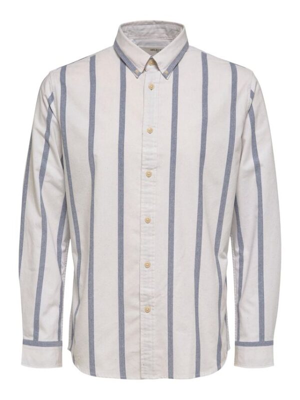 Køb SLHREGHJALTE SHIRT LS STRIPES W billigt online tilbud