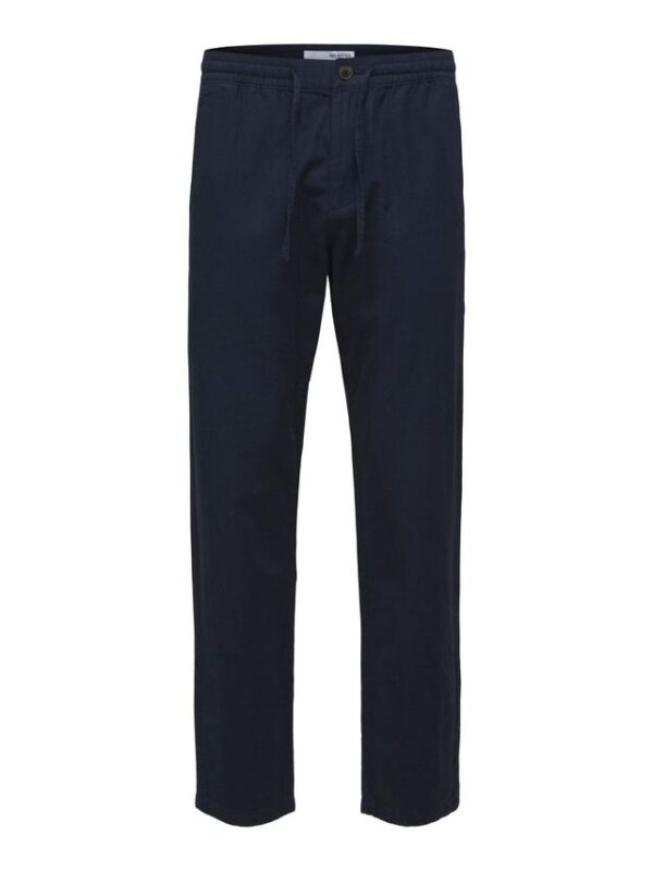 Køb SLHSLIMTAPERED-NEWTON LINEN PANTS W billigt online tilbud