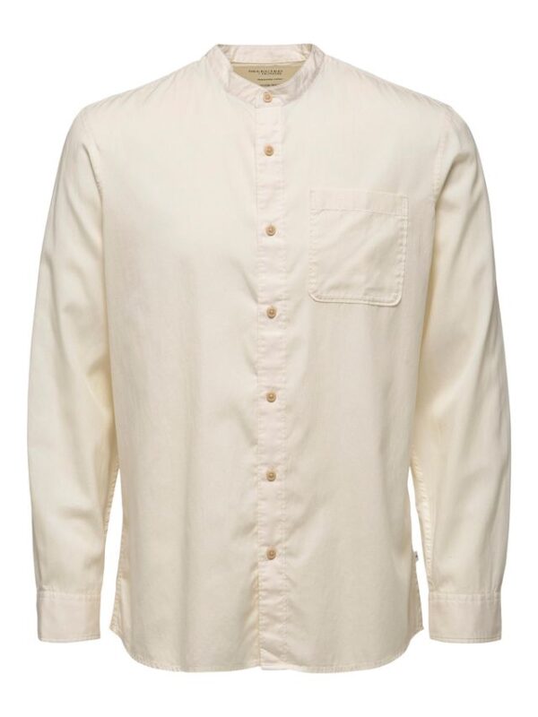 Køb SLHSLIMRICK-SOFT SHIRT LS CHINA W billigt online tilbud