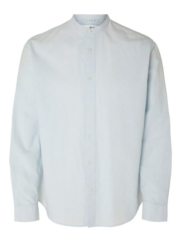 Køb SLHREGNEW-LINEN SHIRT LS CHINA W billigt online tilbud