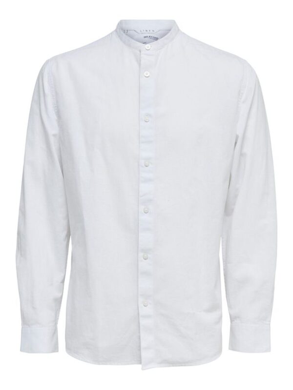 Køb SLHREGNEW-LINEN SHIRT LS CHINA W billigt online tilbud