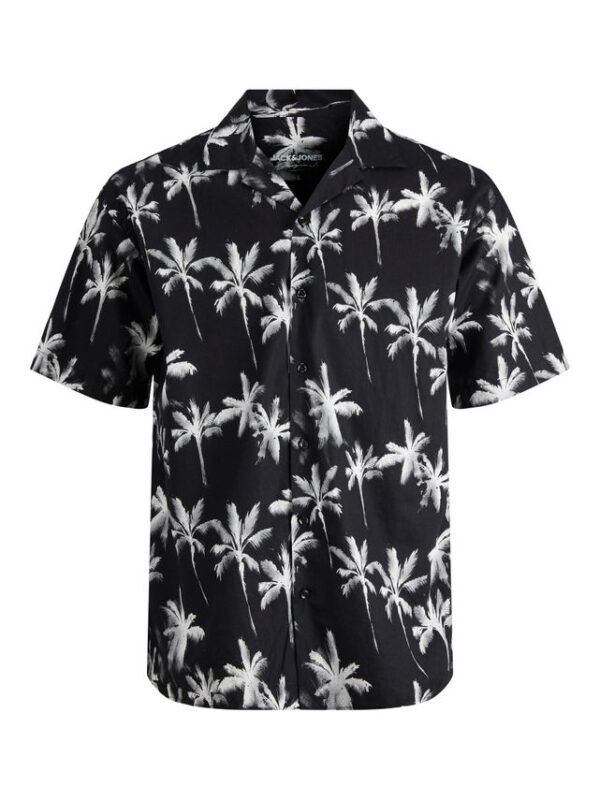 Køb JORPASEDENA RESORT AOP SHIRT SS BLK billigt online tilbud