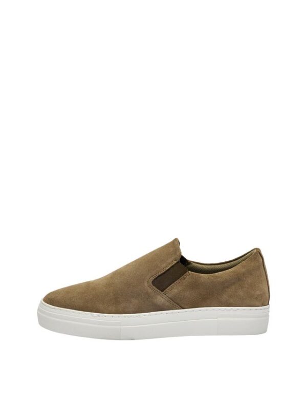 Køb SLHDAVID CHUNKY SUEDE SLIPON B billigt online tilbud