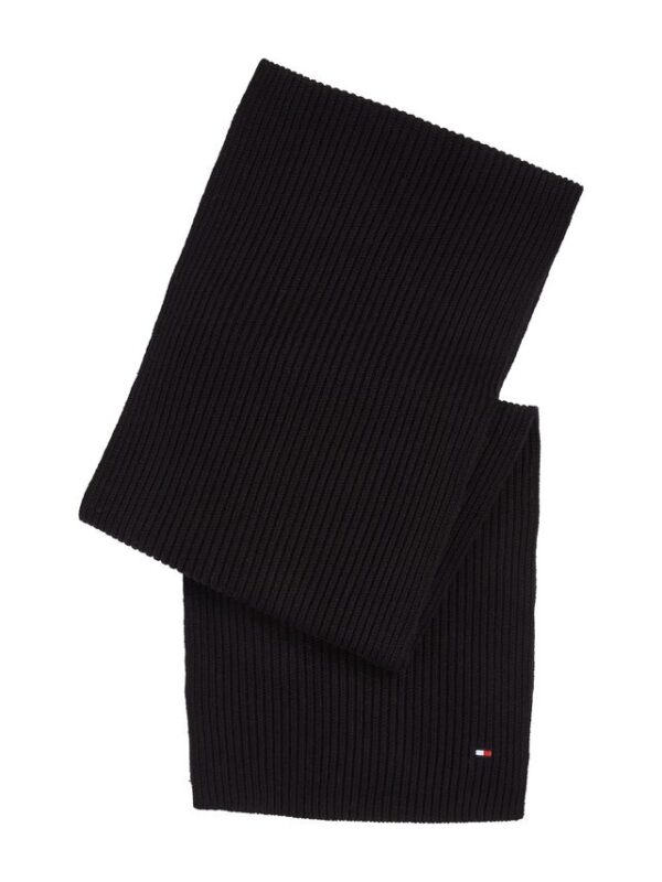 Køb ESSENTIAL FLAG KNITTED SCARF billigt online tilbud