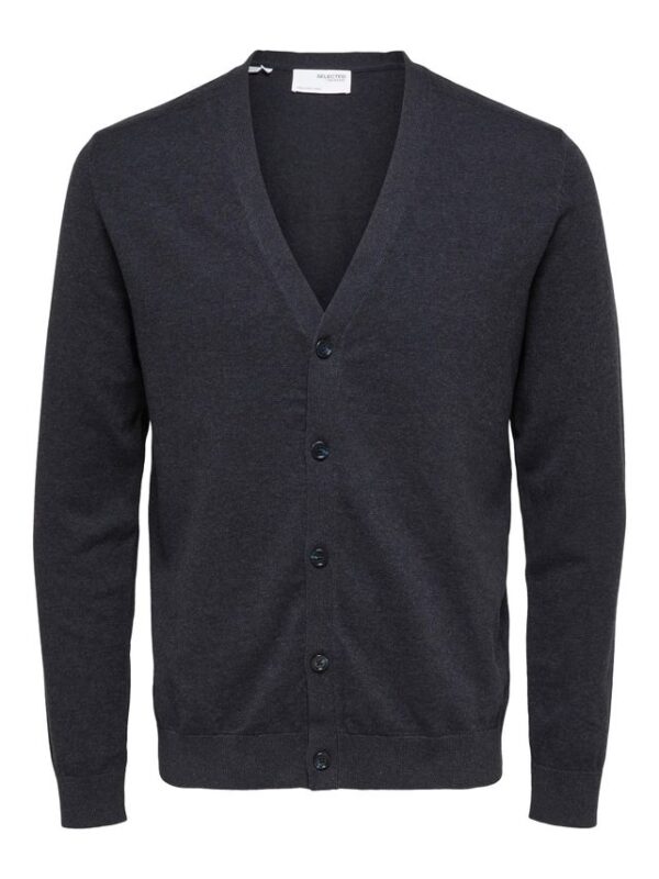 Køb SLHBERG LS KNIT V-NECK CARDIGAN  B billigt online tilbud