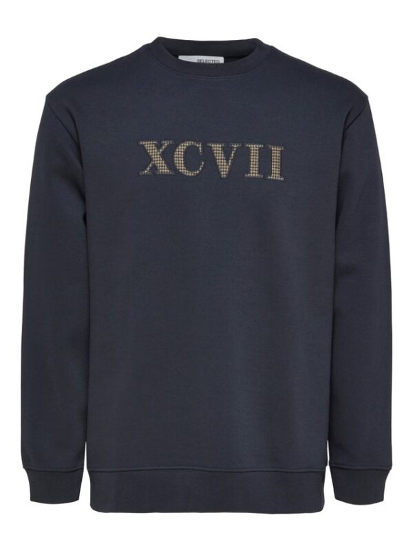 Køb SLHRELAXCALLUM EMB CREW NECK SWEAT billigt online tilbud