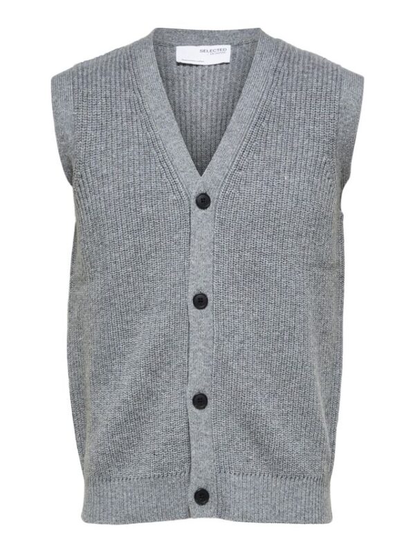 Køb SLHUTAH KNIT VEST B billigt online tilbud