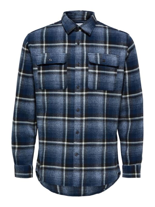 Køb SLHREGSCOT CHECK SHIRT LS W billigt online tilbud