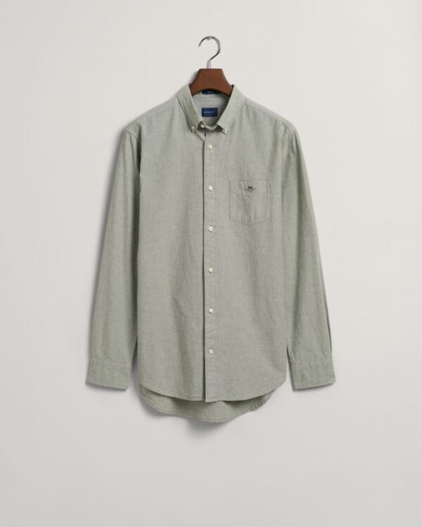 Køb REG COTTON LINEN SHIRT billigt online tilbud