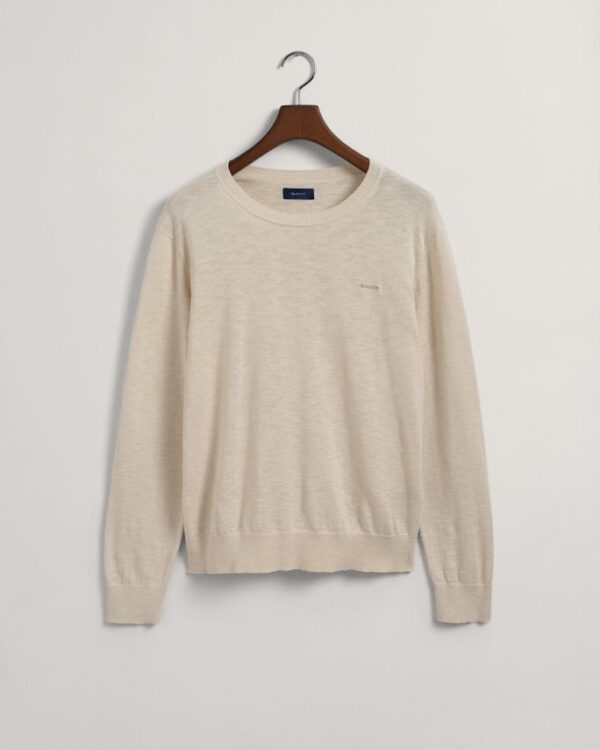 Køb COTTON LINEN C-NECK billigt online tilbud