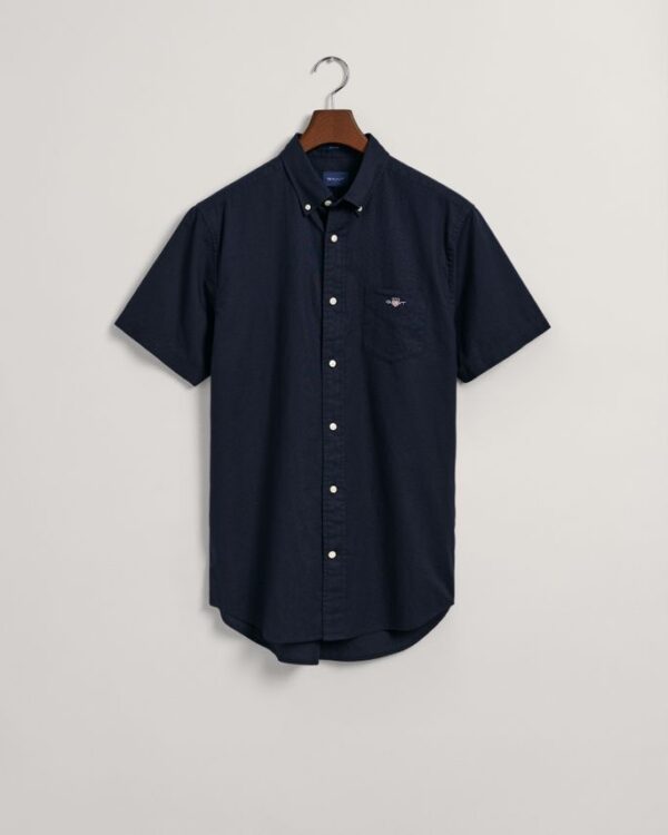 Køb REG COTTON LINEN SS SHIRT billigt online tilbud