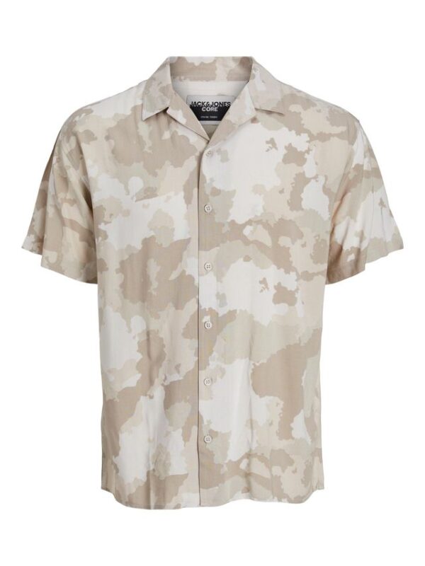 Køb JCOHUNT CAMO REGGIE RESORT SHIRT SS billigt online tilbud