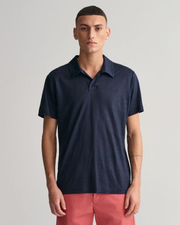 Køb LINEN SOLID SS POLO billigt online tilbud