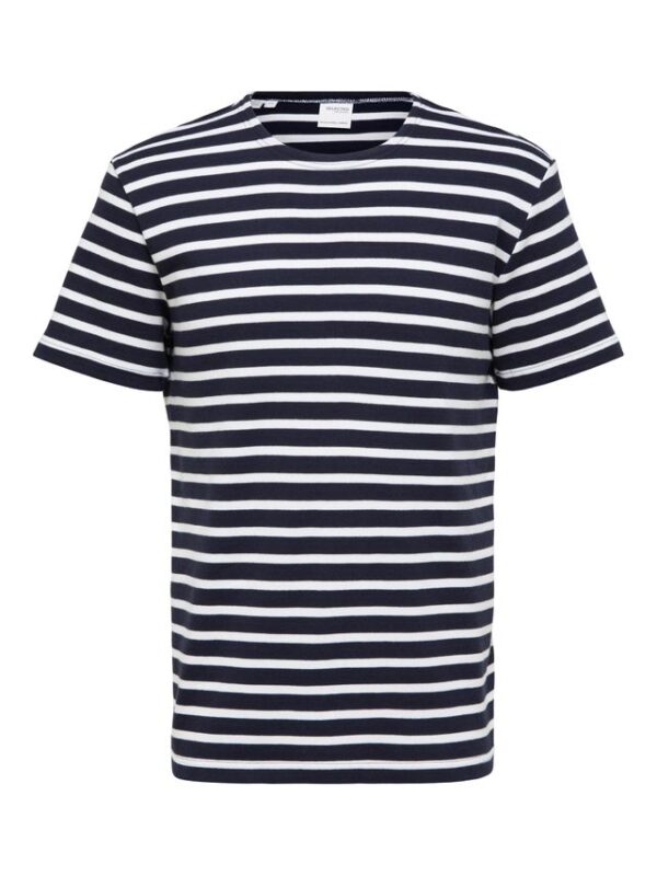 Køb SLHBRIAC STRIPE SS O-NECK TEE NOOS billigt online tilbud