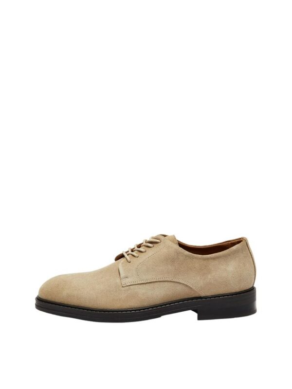 Køb SLHBLAKE SUEDE DERBY SHOE B billigt online tilbud