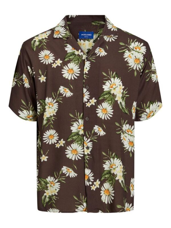 Køb JORLUKE FLORES RESORT SHIRT SS SN billigt online tilbud